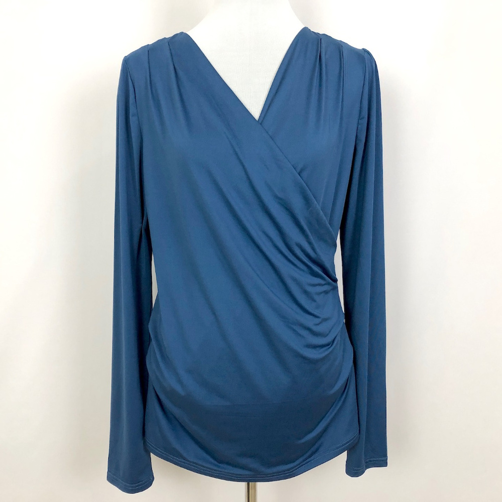 PattyBoutik Longsleeve Crossover Top Sz L